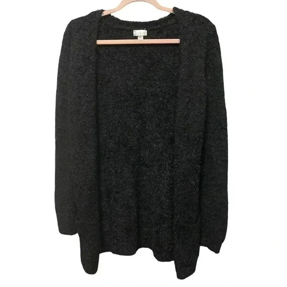 NWOT! Size Medium Decree Cardigan in Black - Picture 1 of 7
